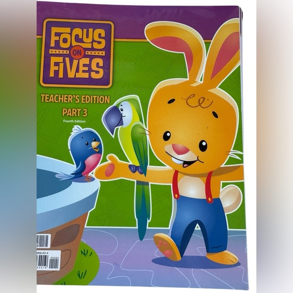 Focus on Fives K5 Teacher Edition, 4th ed.     Visuals Homeschool Flip Chart. - Picture 10 of 10